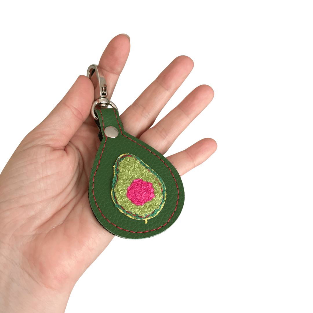 Fruity Leather Bag Charm/Key chain