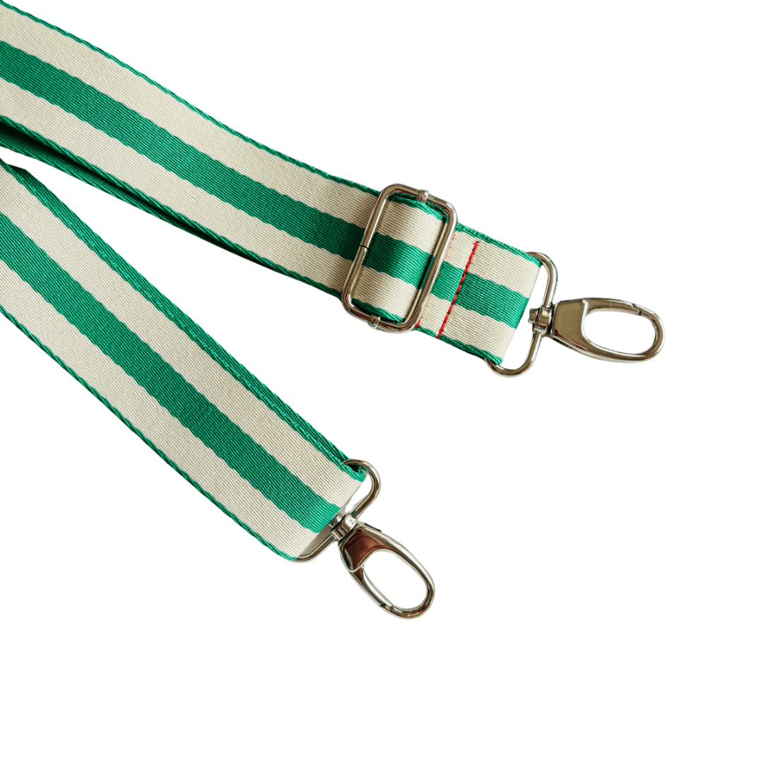 Green Stripe - Adjustable Shoulder Strap