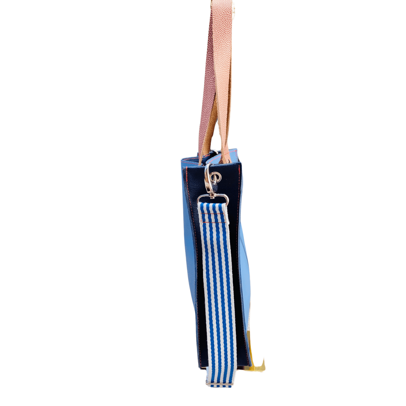 The Everyday Leather Tote & Crossbody Blue/Navy