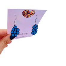Load image into Gallery viewer, Mini Earrings - Blackberries