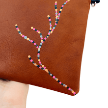 Load image into Gallery viewer, Tan Yarra River - Leather Purse Plus+