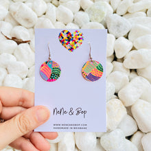 Load image into Gallery viewer, Hand Painted Earrings - Linear Landscapes