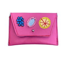 Load image into Gallery viewer, ***VIP*** Leather Pocket Purse - Pink Fruit Salad