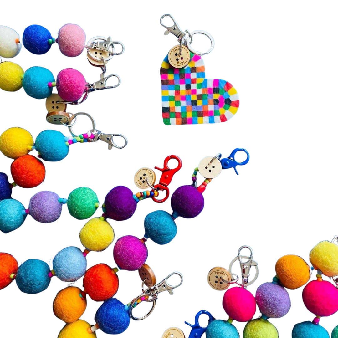 Rainbow Heart Charm