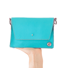 Load image into Gallery viewer, ALLY Mini - 4 in 1 Leather Bag - Aqua