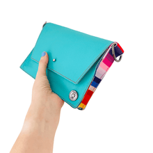 Load image into Gallery viewer, ALLY Mini - 4 in 1 Leather Bag - Aqua