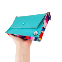 Load image into Gallery viewer, ALLY Mini - 4 in 1 Leather Bag - Aqua