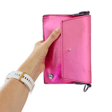 Load image into Gallery viewer, ALLY Mini - 4 in 1 Leather Bag - Metallic Pink