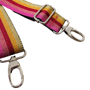 Pink Spectrum Glitter - Adjustable Shoulder Strap