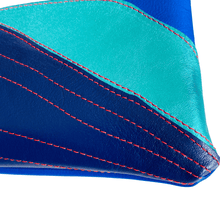 Load image into Gallery viewer, Blue Skyline - Leather Purse Plus+