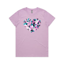Load image into Gallery viewer, ****PRE-ORDER ***Pixel Heart - Lilac Pink Heart T&#39;Shirt
