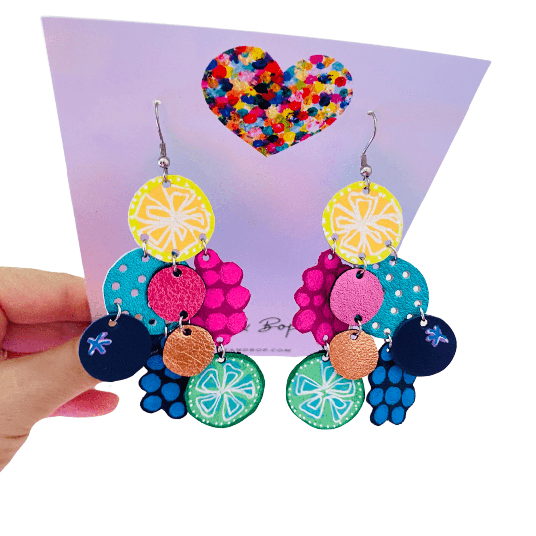 Mega Earrings - Tutti Fruity