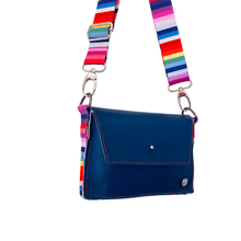Load image into Gallery viewer, ALLY Mini - 4 in 1 Leather Bag - Navy