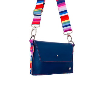 ALLY Mini - 4 in 1 Leather Bag - Navy