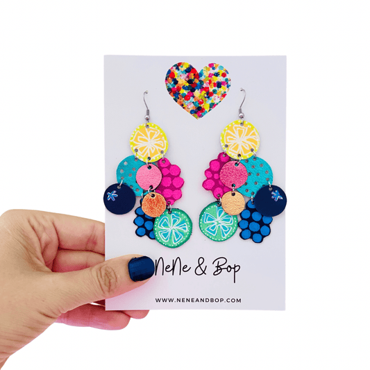 Mega Earrings - Tutti Fruity