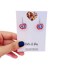 Load image into Gallery viewer, Mini Earrings - Apple Slices