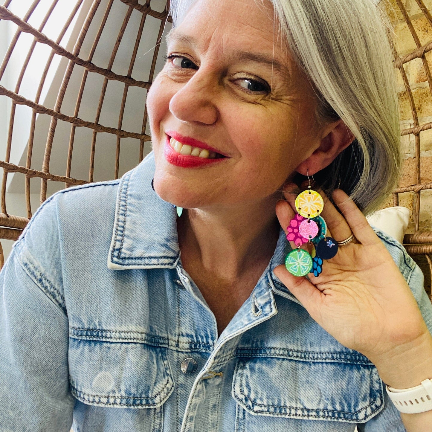 Mega Earrings - Tutti Fruity