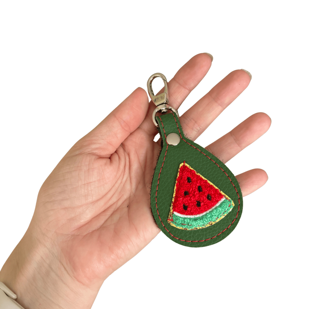 Fruity Leather Bag Charm/Key chain