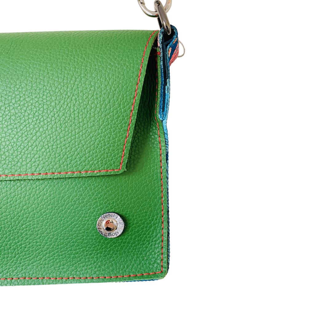 ALLY Mini - 4 in 1 Leather Bag - Green