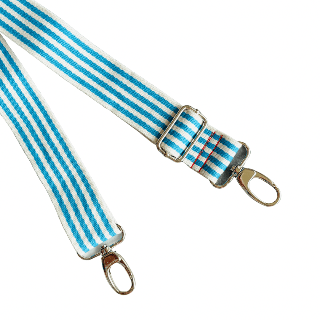 Light Blue Stripe - Adjustable Shoulder Strap