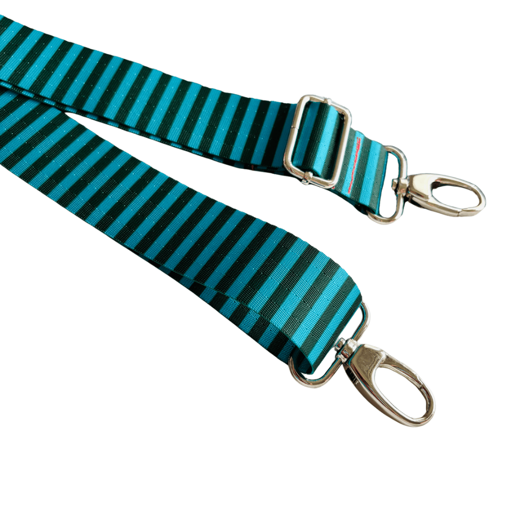 Candy Stripe - Green - Adjustable Shoulder Strap