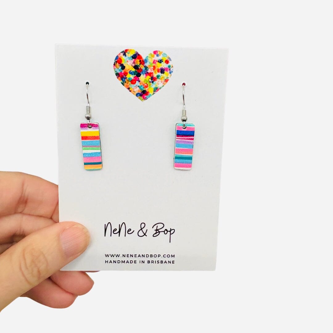 Tooty Sticks - Leather Earrings