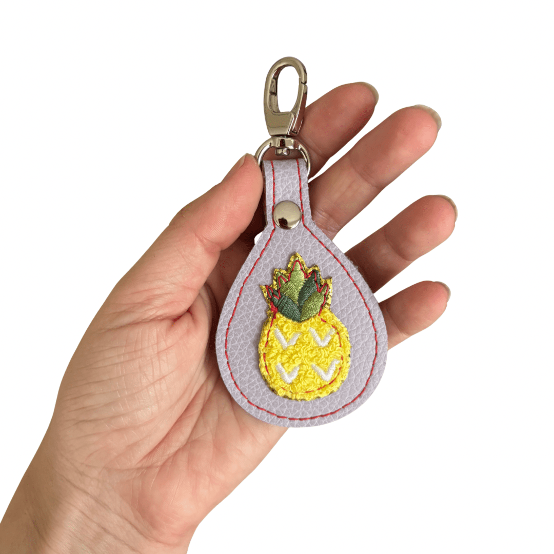 Fruity Leather Bag Charm/Key chain