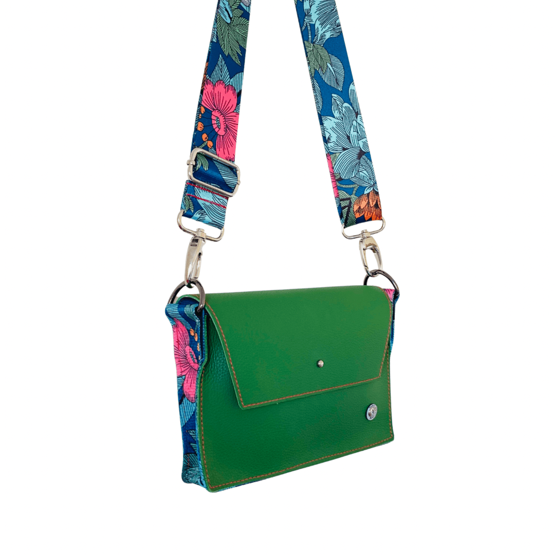 ALLY Mini - 4 in 1 Leather Bag - Green