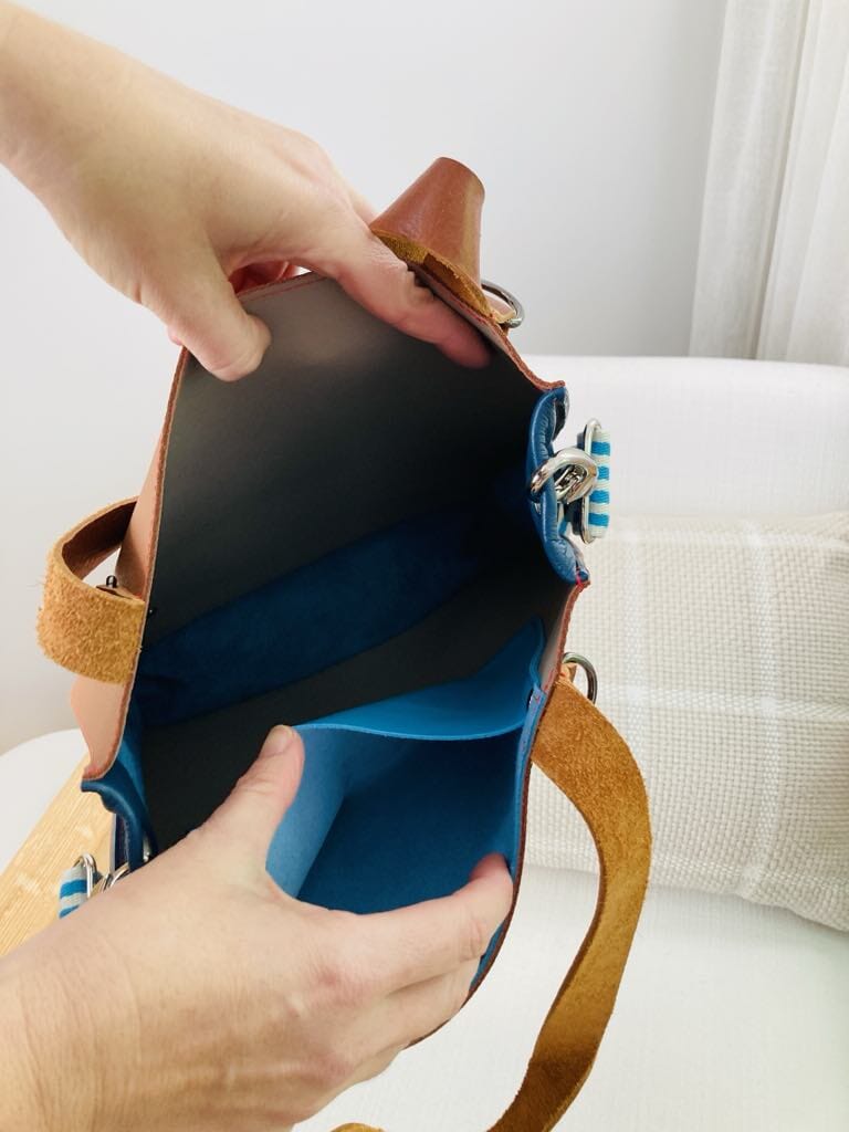 The Everyday Leather Tote & Crossbody Green/Silver