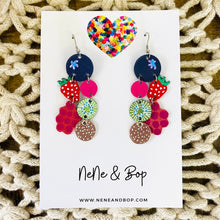 Load image into Gallery viewer, Midi Earrings - Berry Cute