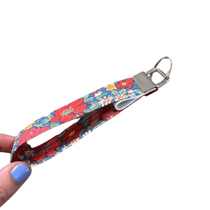 Wristlet Key Fob & Leather Earrings - Gift Pack
