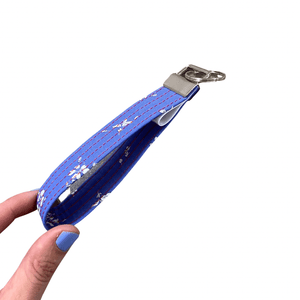 Wristlet Key Fob & Leather Earrings - Gift Pack