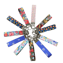 Load image into Gallery viewer, Wristlet Key Fob &amp; Leather Earrings - Gift Pack