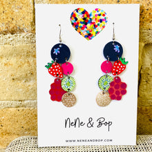Load image into Gallery viewer, Midi Earrings - Berry Cute