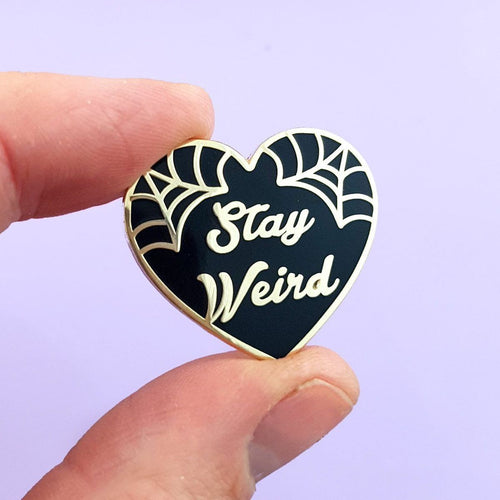 Stay Weird Lapel Pin - Jubly-Umph