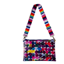 Load image into Gallery viewer, Retro Floral Check - Large Purse Plus+