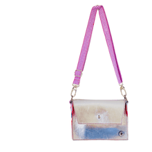 Load image into Gallery viewer, Lavender Gingham - Adjustable Shoulder Strap - Narrow