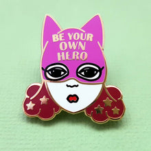 Load image into Gallery viewer, Be Your Own Hero Lapel Pin - Jubly-Umph
