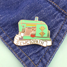 Load image into Gallery viewer, Sewciopath Lapel Pin - Jubly-Umph