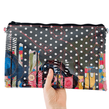 Load image into Gallery viewer, Retro Floral Columns - Large Purse Plus+