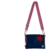 Load image into Gallery viewer, Adjustable Shoulder Strap - Narrow - Red Gingham