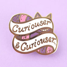 Load image into Gallery viewer, Curiouser and Curiouser Lapel Pin - Jubly-Umph