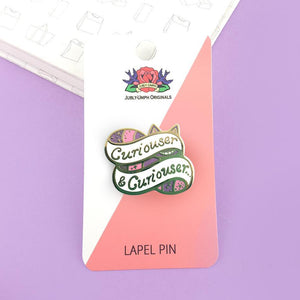 Curiouser and Curiouser Lapel Pin - Jubly-Umph