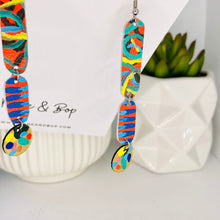 Load image into Gallery viewer, Wish you were here - Mega Drops  - Leather Earrings