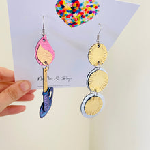 Load image into Gallery viewer, The Christmas Carol - Charity - Leather Earrings