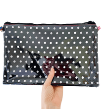 Load image into Gallery viewer, Retro Dotty Floral - Large Purse Plus+