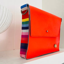 Load image into Gallery viewer, ALLY Leather Crossbody bag - Midi - Neon Red