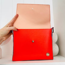 Load image into Gallery viewer, ALLY Leather Crossbody bag - Midi - Neon Red